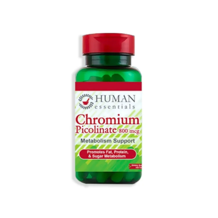 Human Essentials Chromium 800 mcg Tab 100'S